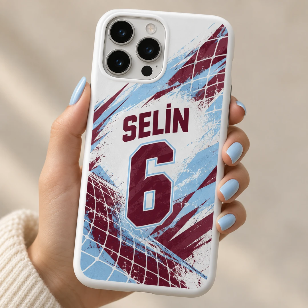 Bordo-Mavi Taraftar Model 4 Telefon Kılıfı - Tüm Modeller
