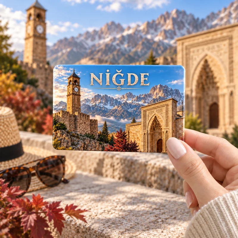 Niğde Magnet - Kişiye Özel Şehir Buzdolabı Magneti