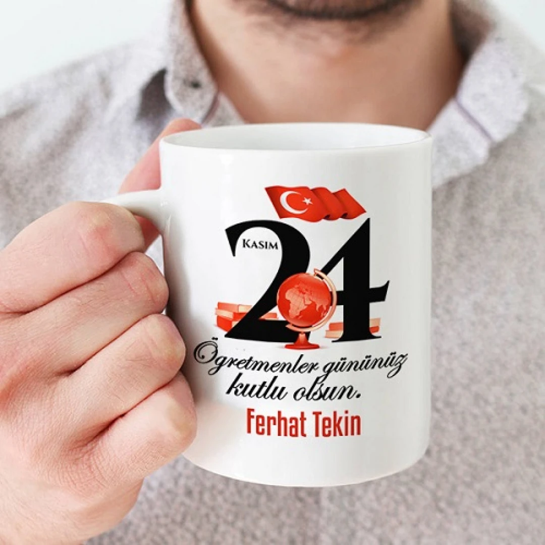 Öğretmenler Günü Hediyesi Kupa Bardak