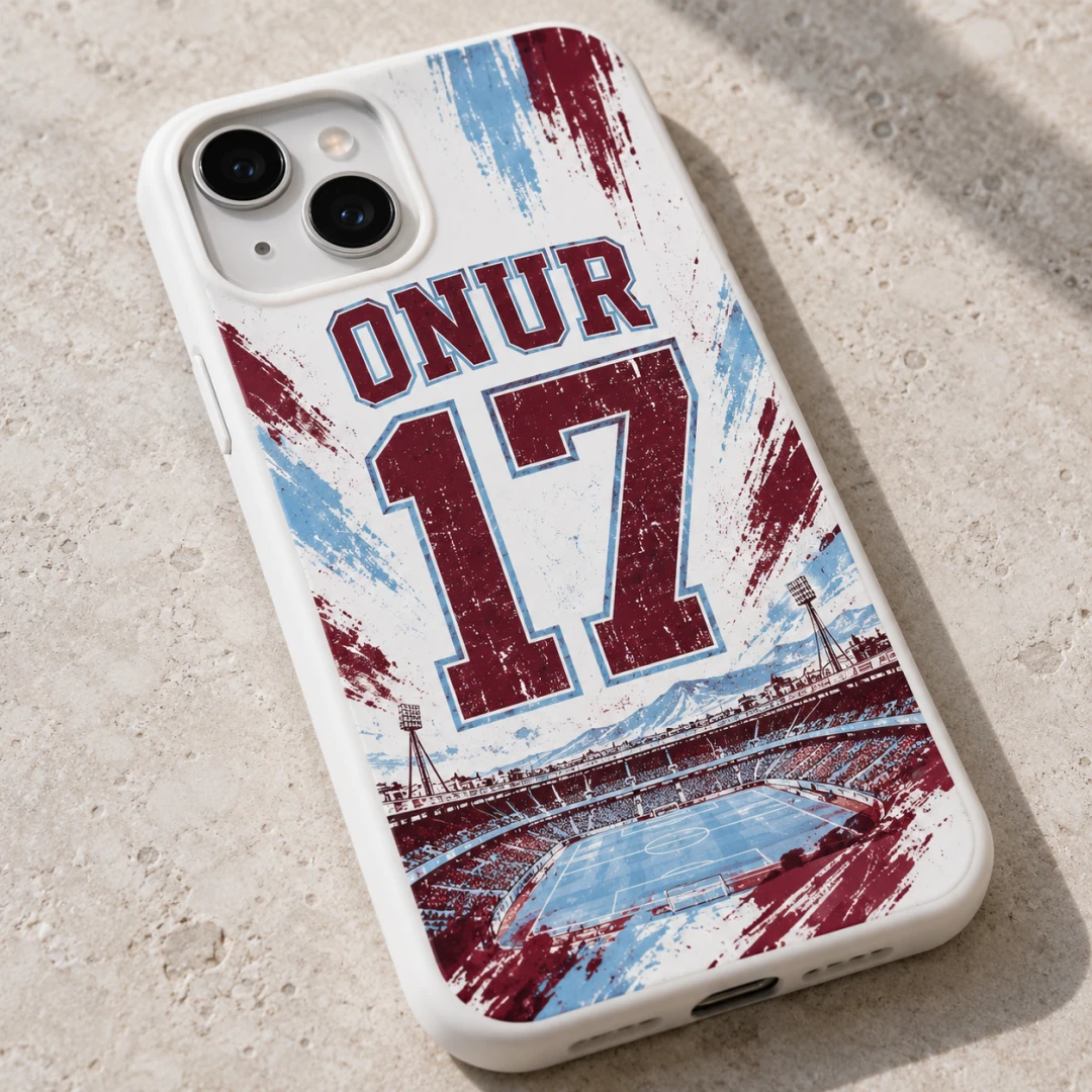 Bordo-Mavi Taraftar Model 6 Telefon Kılıfı - Tüm Modeller