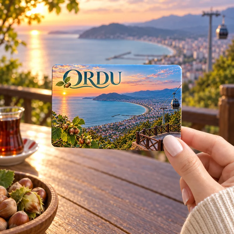 Ordu Magnet - Kişiye Özel Şehir Buzdolabı Magneti