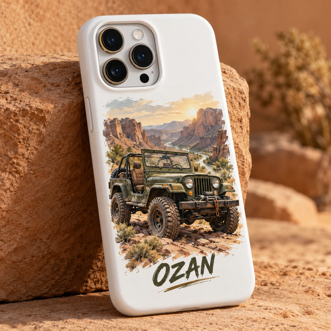 Jeep Kanyon Keşif Telefon Kılıfı - Tüm Modeller