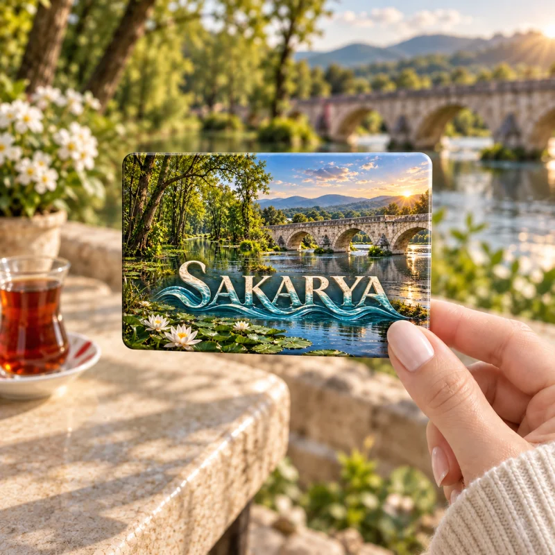 Sakarya Magnet - Kişiye Özel Şehir Buzdolabı Magneti
