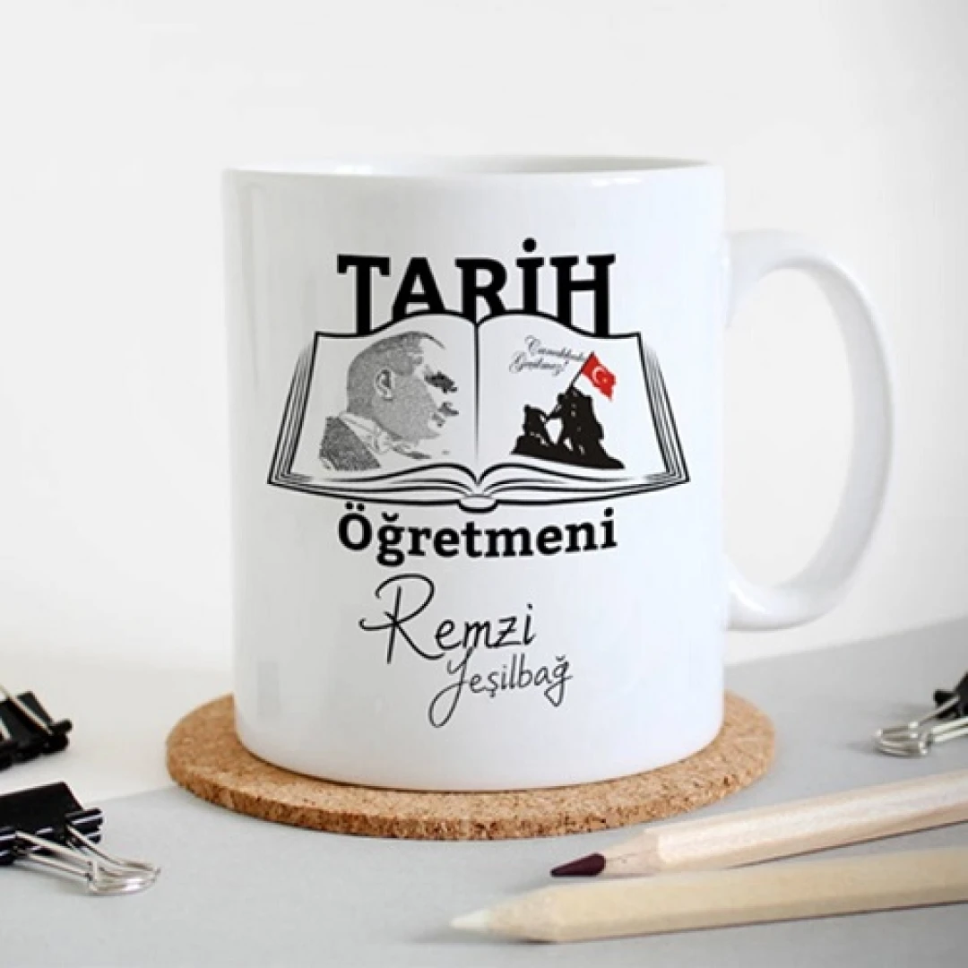 Tarih Öğretmenlerine Özel Kupa Bardak
