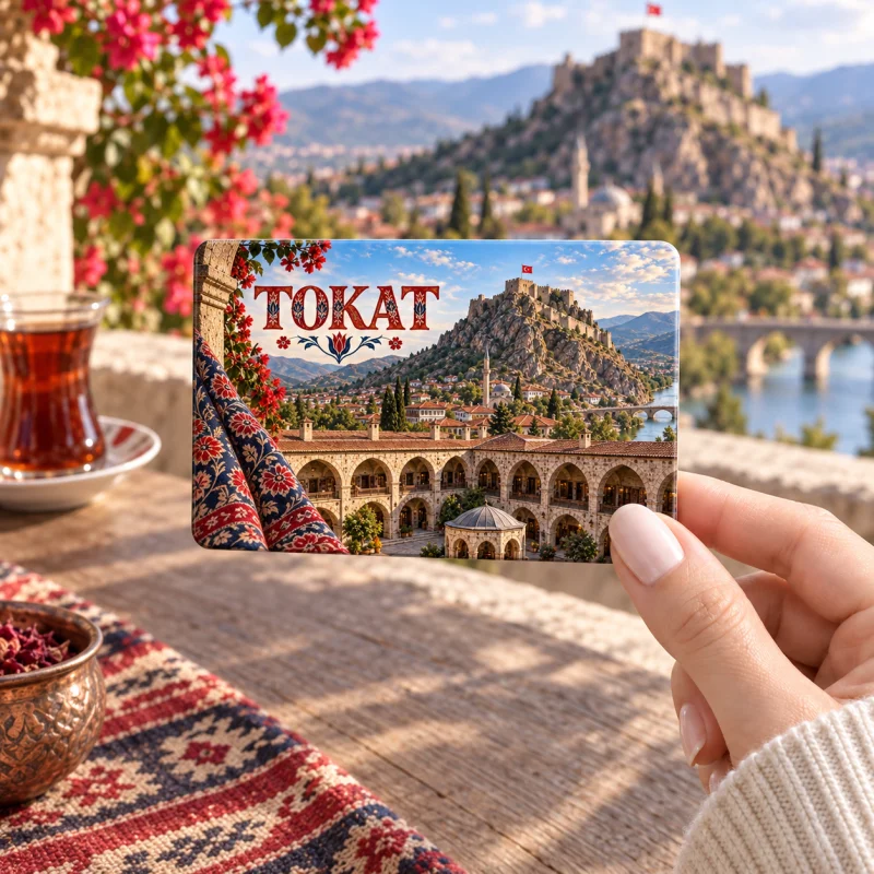 Tokat Magnet - Kişiye Özel Şehir Buzdolabı Magneti