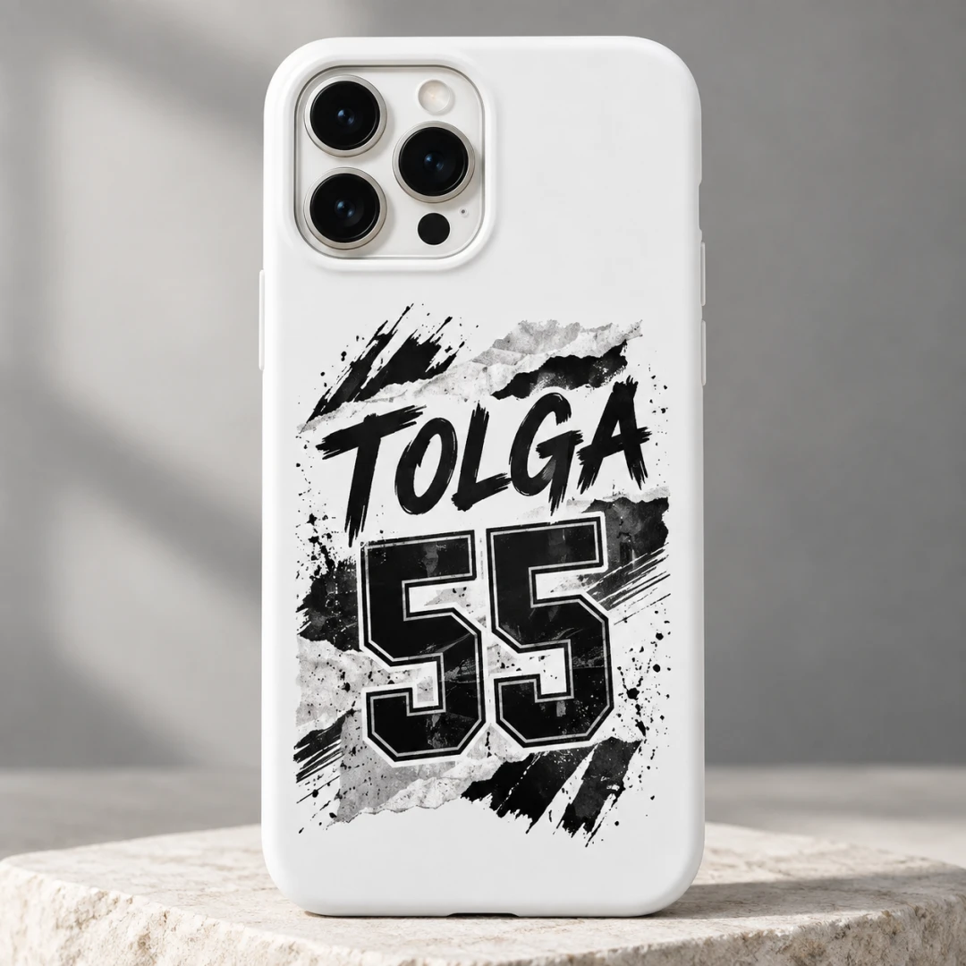 Siyah-Beyaz Taraftar Model 6 Telefon Kılıfı - Tüm Modeller