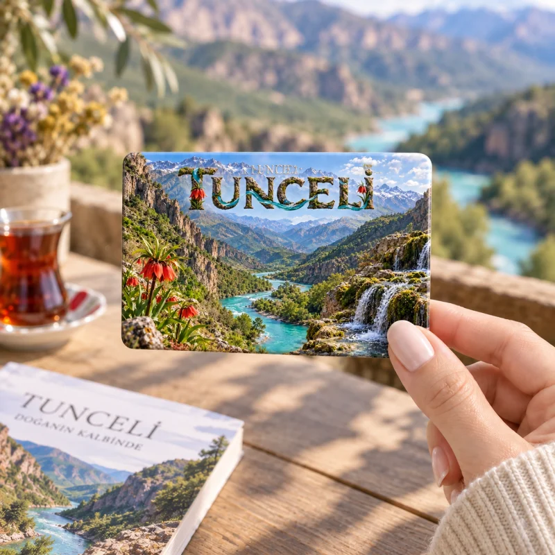 Tunceli Magnet - Kişiye Özel Şehir Buzdolabı Magneti