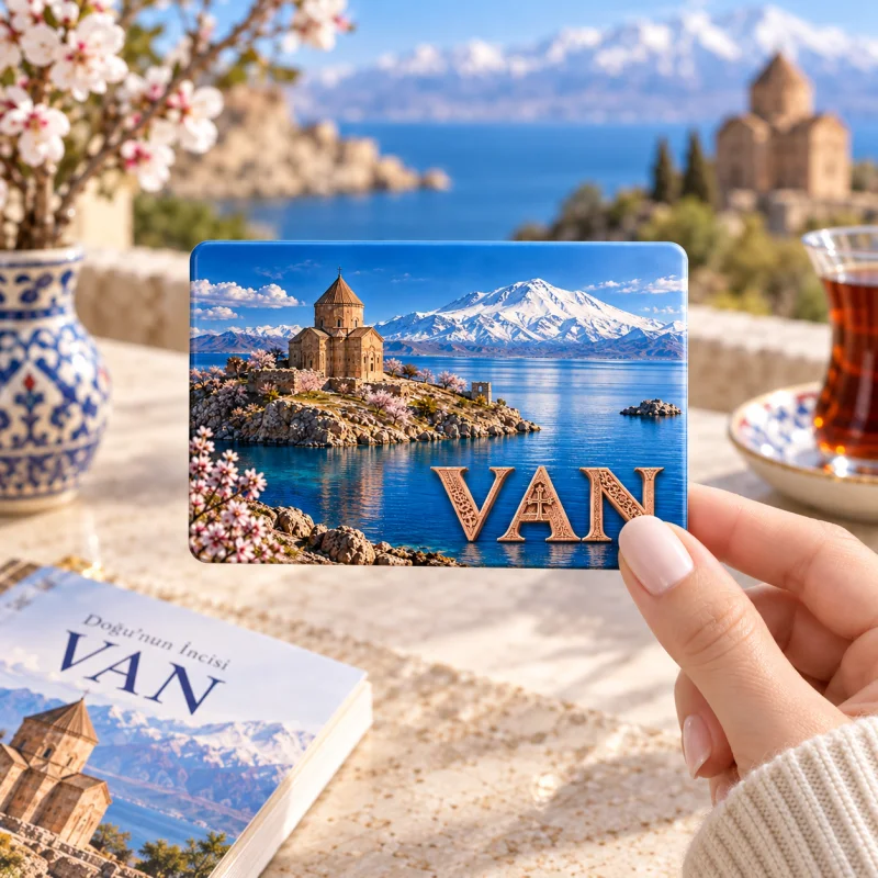 Van Magnet - Kişiye Özel Şehir Buzdolabı Magneti