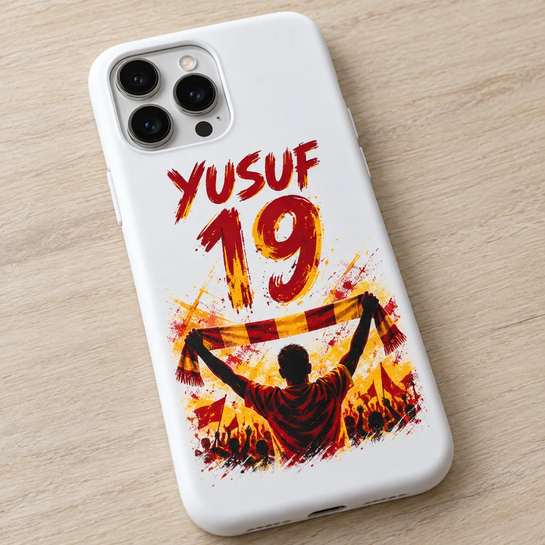 Sarı-Kırmızı Taraftar Model 7 Telefon Kılıfı - Tüm Modeller