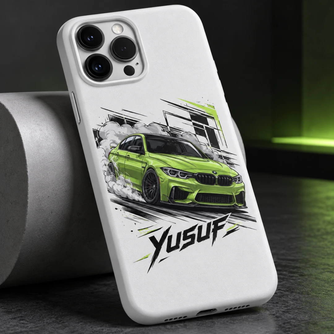 Lime Yeşil Sedan Telefon Kılıfı - Tüm Modeller