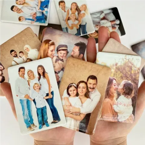 Kişiye Özel Resimli Magnet 6x9 cm | Fotoğraflı Buzdolabı Magneti Parlak Kaplamalı