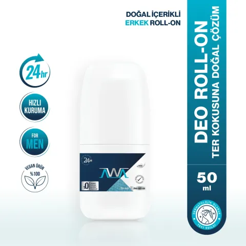 Biobellinda Deo Doğal İçerikli Erkek Roll On 50 Ml