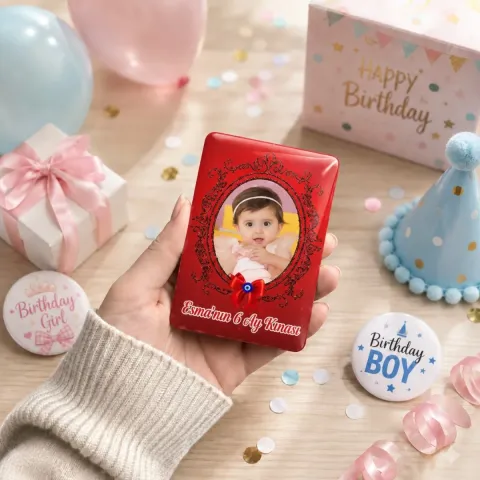 6 Ay Kınası Temalı Magnet - 10 Adet