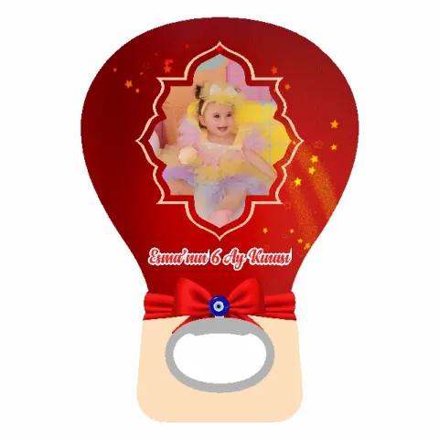Kına Temalı Balon Açacak Magneti
