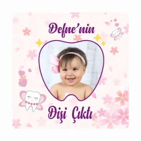 Diş Buğdayı Temalı Doğum Günü Magneti - 24 Adet