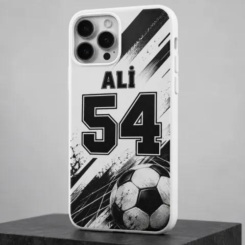 Siyah-Beyaz Taraftar Model 1 Telefon Kılıfı - Tüm Modeller