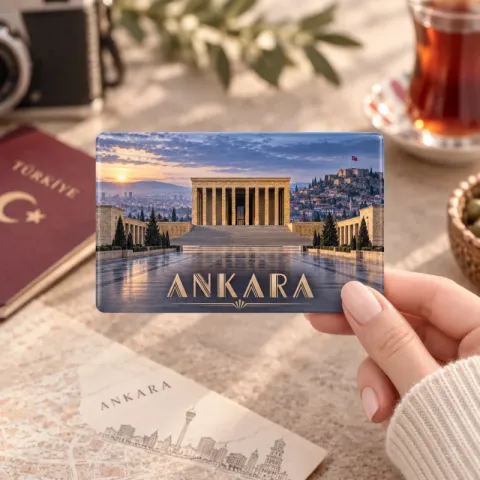 Ankara Magnet - Kişiye Özel Şehir Buzdolabı Magneti