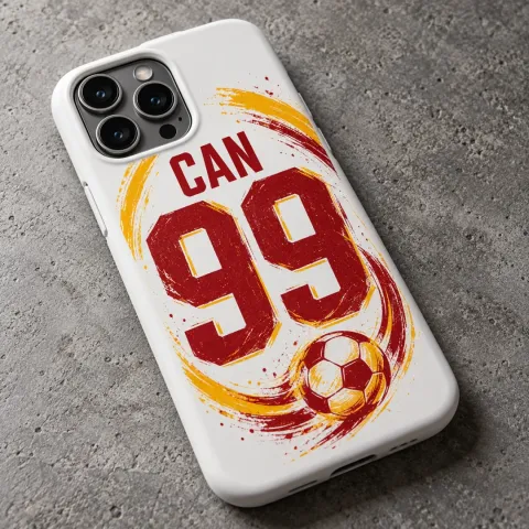 Sarı-Kırmızı Taraftar Model 2 Telefon Kılıfı - Tüm Modeller