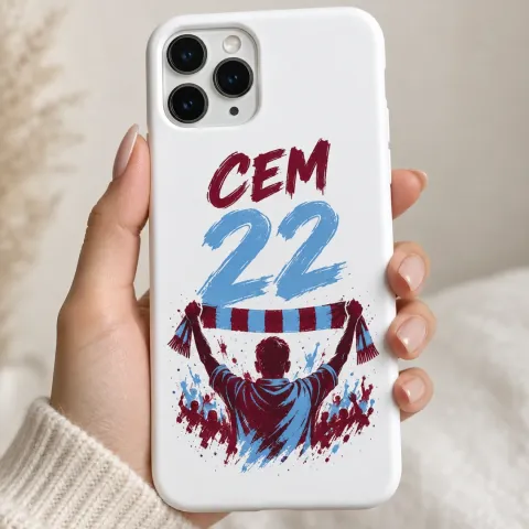 Bordo-Mavi Taraftar Model 7 Telefon Kılıfı - Tüm Modeller
