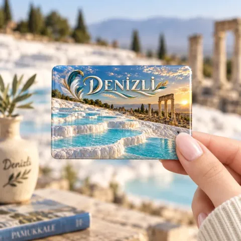 Denizli Magnet - Kişiye Özel Şehir Buzdolabı Magneti