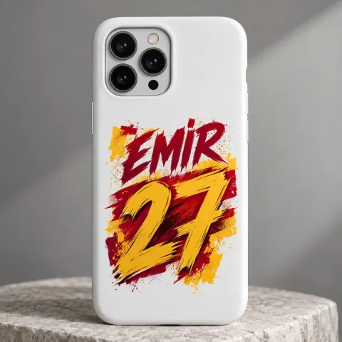 Sarı-Kırmızı Taraftar Model 4 Telefon Kılıfı - Tüm Modeller