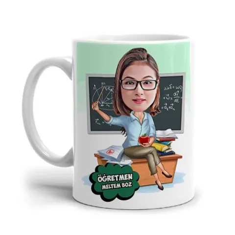 En Güzel Matematik Öğretmeni Kupa Bardak