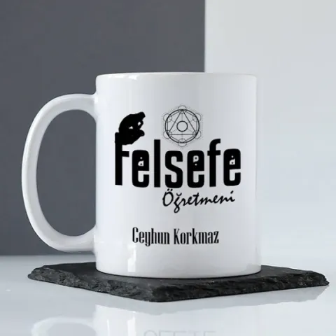 Felsefe Öğretmenlerine Hediye Kupa Bardak