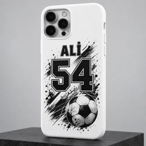 Futbol Forma Temalı Üçlü Forma Baskılı Taraftar Telefon Kılıfı - Tüm Modeller