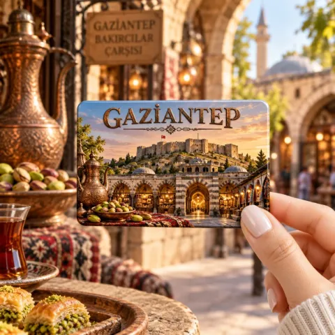 Gaziantep Magnet - Kişiye Özel Şehir Buzdolabı Magneti