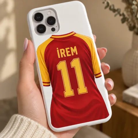 Sarı-Kırmızı Taraftar Model 10 Telefon Kılıfı - Tüm Modeller