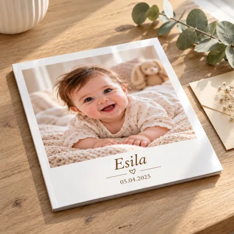 Kişiye Özel Bebek Albümü - 20 Fotoğraflı