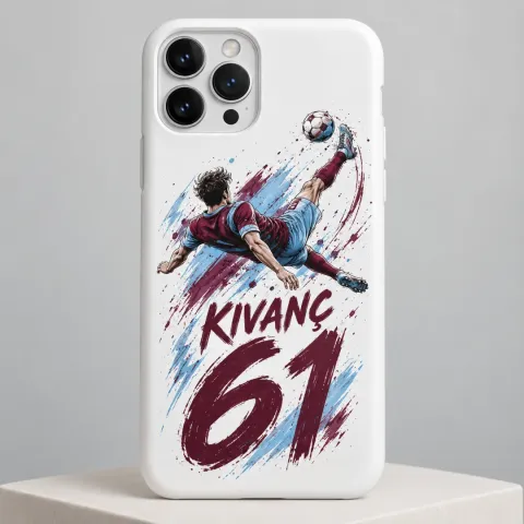 Futbol Forma Temalı Röveşata Baskılı Taraftar Telefon Kılıfı - Tüm Modeller