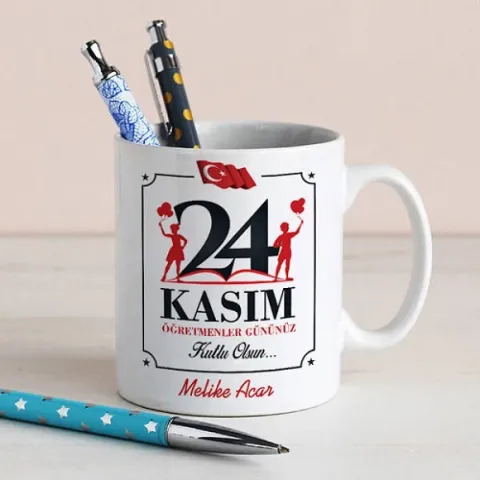 Öğretmenime Kupa Bardak Hediyem