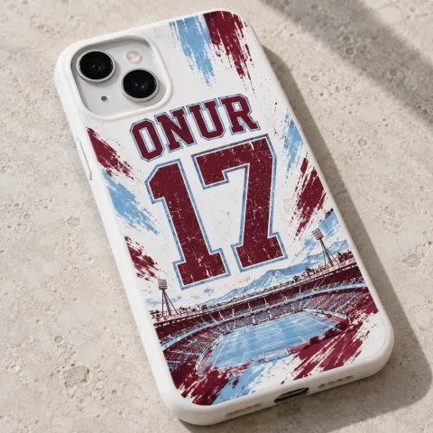 Bordo-Mavi Taraftar Model 6 Telefon Kılıfı - Tüm Modeller