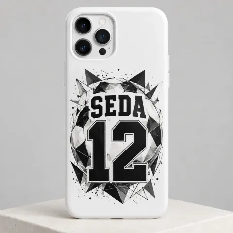 Futbol Forma Temalı Geometrik Desenli Taraftar Model 2 Telefon Kılıfı - Tüm Modeller