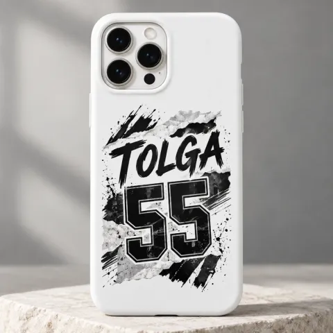 Siyah-Beyaz Taraftar Model 6 Telefon Kılıfı - Tüm Modeller